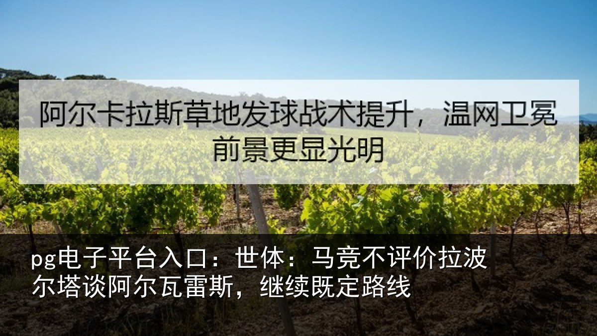 pg电子平台入口:世体:马竞不评价拉波尔塔谈阿尔瓦雷斯,继续既定路线